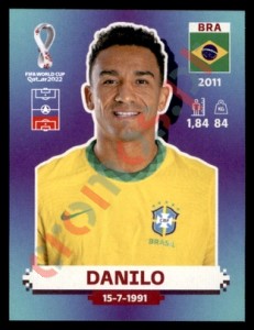 BRA6 Danilo – FIFA World Cup Qatar 2022 Panini
