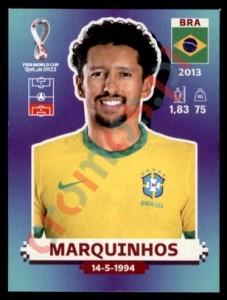 BRA8 Marquinhos – FIFA World Cup Qatar 2022 Panini