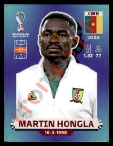CMR11 Martin Hongla – FIFA World Cup Qatar 2022 Panini