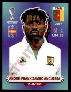 CMR15 André-Frank Zambo Anguissa – FIFA World Cup Qatar 2022 Panini