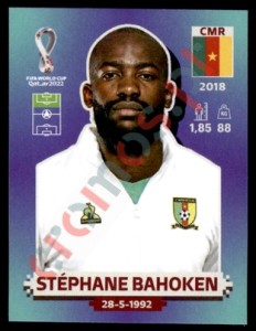 CMR17 Stéphane Bahoken – FIFA World Cup Qatar 2022 Panini