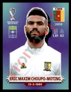 CMR18 Eric Maxim Choupo-Moting – FIFA World Cup Qatar 2022 Panini