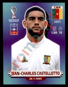 CMR5 Jean-Charles Castelletto – FIFA World Cup Qatar 2022 Panini
