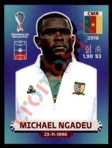CMR9 Michael Ngadeu – FIFA World Cup Qatar 2022 Panini