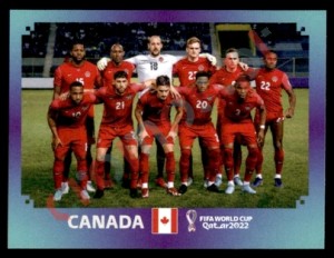 CAN1 Team Shot – FIFA World Cup Qatar 2022 Panini