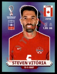 CAN10 Steven Vitória – FIFA World Cup Qatar 2022 Panini