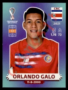 CRC13 Orlando Galo – FIFA World Cup Qatar 2022 Panini