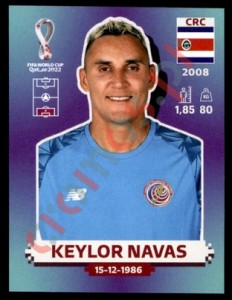 CRC3 Keylor Navas – FIFA World Cup Qatar 2022 Panini