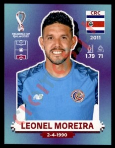 CRC4 Leonel Moreira – FIFA World Cup Qatar 2022 Panini