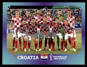 CRO1 Team Shot – FIFA World Cup Qatar 2022 Panini