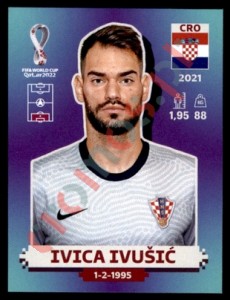 CRO4 Ivica Ivušić – FIFA World Cup Qatar 2022 Panini