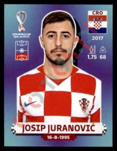CRO7 Josip Juranović – FIFA World Cup Qatar 2022 Panini