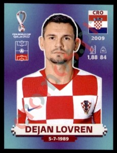 CRO8 Dejan Lovren – FIFA World Cup Qatar 2022 Panini