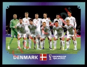 DEN1 Team Shot – FIFA World Cup Qatar 2022 Panini
