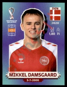 DEN10 Mikkel Damsgaard – FIFA World Cup Qatar 2022 Panini