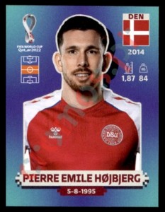 DEN13 Pierre Emile Højbjerg – FIFA World Cup Qatar 2022 Panini