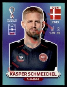 DEN3 Kasper Schmeichel – FIFA World Cup Qatar 2022 Panini