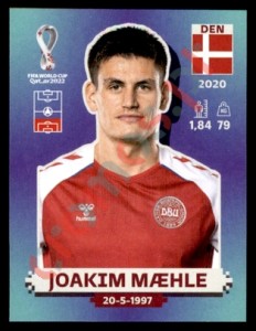 DEN7 Joakim Mæhle – FIFA World Cup Qatar 2022 Panini