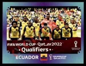 ECU1 Team Shot – FIFA World Cup Qatar 2022 Panini
