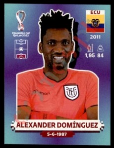 ECU4 Alexander Domínguez – FIFA World Cup Qatar 2022 Panini
