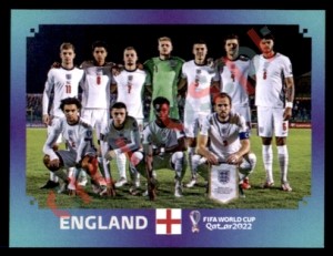 ENG1 Team Shot – FIFA World Cup Qatar 2022 Panini