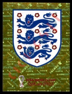 ENG2 Team Logo – FIFA World Cup Qatar 2022 Panini