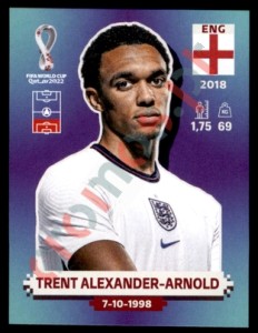 ENG5 Trent Alexander-Arnold – FIFA World Cup Qatar 2022 Panini