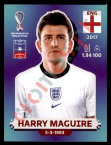 ENG7 Harry Maguire – FIFA World Cup Qatar 2022 Panini