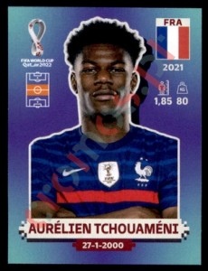 FRA14 Aurélien Tchouaméni – FIFA World Cup Qatar 2022 Panini