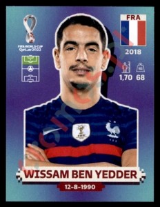 FRA15 Wissam Ben Yedder – FIFA World Cup Qatar 2022 Panini