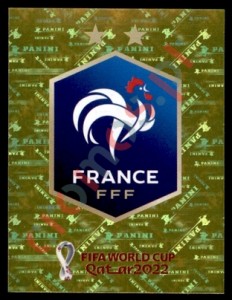 FRA2 Team Logo – FIFA World Cup Qatar 2022 Panini