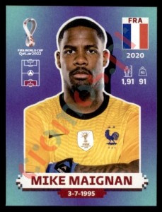 FRA4 Mike Maignan – FIFA World Cup Qatar 2022 Panini