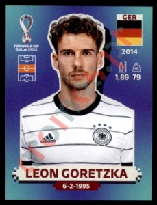 GER11 Leon Goretzka – FIFA World Cup Qatar 2022 Panini