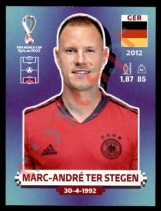 GER4 Marc-André ter Stegen – FIFA World Cup Qatar 2022 Panini