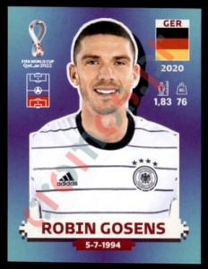 GER6 Robin Gosens – FIFA World Cup Qatar 2022 Panini
