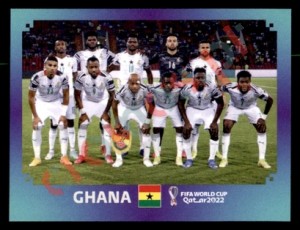 GHA1 Team Shot – FIFA World Cup Qatar 2022 Panini