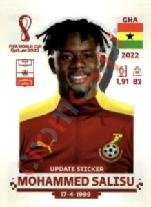 GHA10x Mohammed Salisu – FIFA World Cup Qatar 2022 Panini