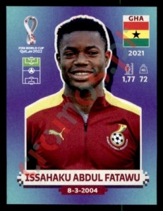 GHA19 Issahaku Abdul Fatawu – FIFA World Cup Qatar 2022 Panini