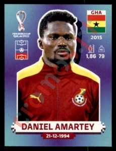 GHA5 Daniel Amartey – FIFA World Cup Qatar 2022 Panini