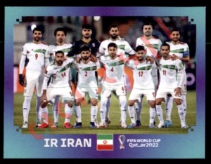 IRN1 Team Shot – FIFA World Cup Qatar 2022 Panini