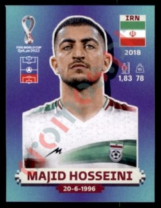 IRN6 Majid Hosseini – FIFA World Cup Qatar 2022 Panini