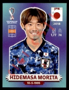 JPN12 Hidemasa Morita – FIFA World Cup Qatar 2022 Panini