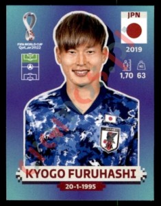 JPN16 Kyogo Furuhashi – FIFA World Cup Qatar 2022 Panini