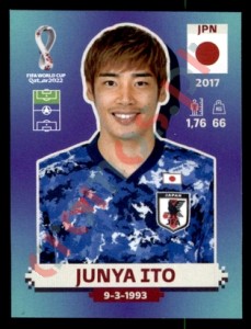 JPN17 Junya Ito – FIFA World Cup Qatar 2022 Panini