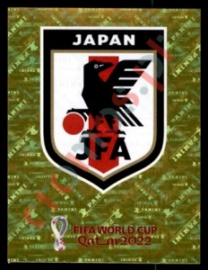 JPN2 Team Logo – FIFA World Cup Qatar 2022 Panini