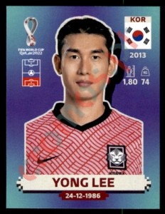 KOR10 Yong Lee – FIFA World Cup Qatar 2022 Panini
