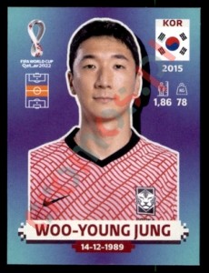 KOR12 Woo-young Jung – FIFA World Cup Qatar 2022 Panini
