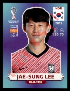 KOR13 Jae-sung Lee – FIFA World Cup Qatar 2022 Panini