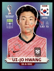 KOR17 Ui-jo Hwang – FIFA World Cup Qatar 2022 Panini