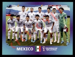 MEX1 Team Shot – FIFA World Cup Qatar 2022 Panini